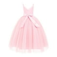 thumbnail image 6 of IDOPIP Flower Girl Dresses for Wedding Spaghetti Strap Tulle Princess Pageant Birthday Party Gown, 6 of 9