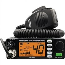 President HARRISON FCC 40 Channels AM & FM Mobile CB Radio with with CTCSS-DCS - TXUS768, Black