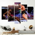 thumbnail image 5 of Deontay Wilder Artwork, Man Cave Art Canvas, Gym Printed, Deontay Wilder and Tyson Fury, Knocks Down Wall Decor, Boxing Canvas Decor, Canvas Wall Decor - 4P-Gallery Wrapped, 5 of 9