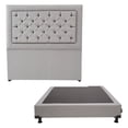 thumbnail image 1 of Box Base Cama Individual + Cabecera Mary Gris, 1 of 7