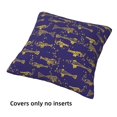 thumbnail image 3 of Throw Pillow Covers, cartoon golden fish Soft Square Pillow Cases with Invisible Zipper for Couch Bed Sofa, Farmhouse Fall Home Decor 20"x20", 3 of 7