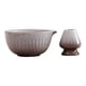 thumbnail image 1 of Cuenco de cerámica para matcha con soporte para batidor, taza para té verde, para gachas y zumos. Estilo B, 1 of 9