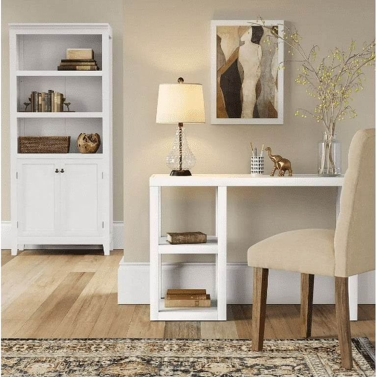 Hairpin Writing Desk with Storage Brown - Threshold™