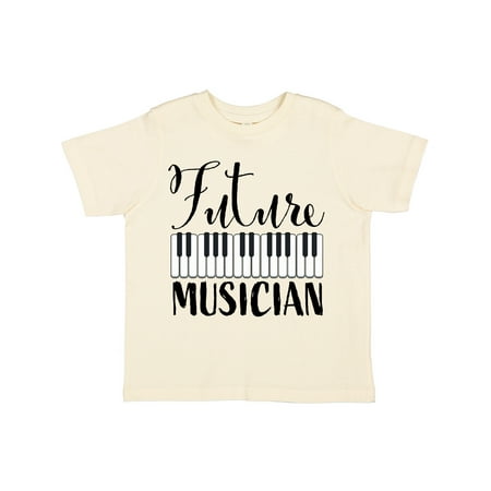 

Inktastic Future Musician- piano music Gift Toddler Boy or Toddler Girl T-Shirt