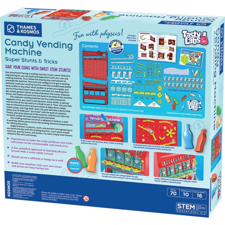 Thames & Kosmos Candy Vending Machine, Super Stunts & Tricks, 48