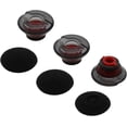 thumbnail image 1 of LAICAIW Eartips Compatible with Plantronics Voyager 5200, S/M/L 3 Pcs Soft Gel Ear Tips & 3 Pcs Foam Cover Tips, Compatible with Plantronics Voyager 5200 (Red/M), 1 of 3