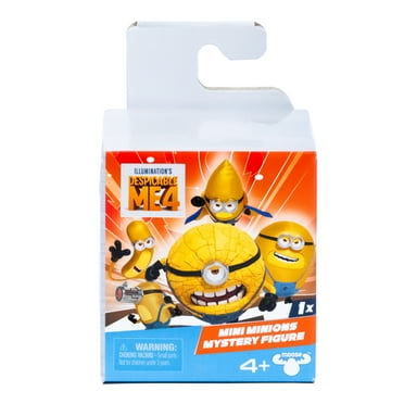 Despicable Me 4 Mini Minions Mystery Figures, 2 inch Collectible Figures, 28  to Collect, Ages 4 