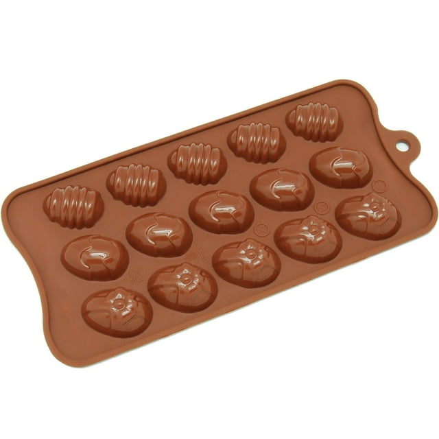 Silicone Chocolate Candy Molds Non Stick, BPA Free, Reusable 100