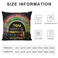 thumbnail image 5 of Inspirational Quote You are Nothing Short of Amazing Rainbow Throw Pillow Cover,Pillowcase Cushion Cover for Home Bedroom Girls Room Kids Room Nursery Decor,Gifts for Girls Kids, 5 of 5