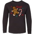 thumbnail image 3 of Inktastic Christmas Sweet Long Sleeve Youth T-Shirt, 3 of 5