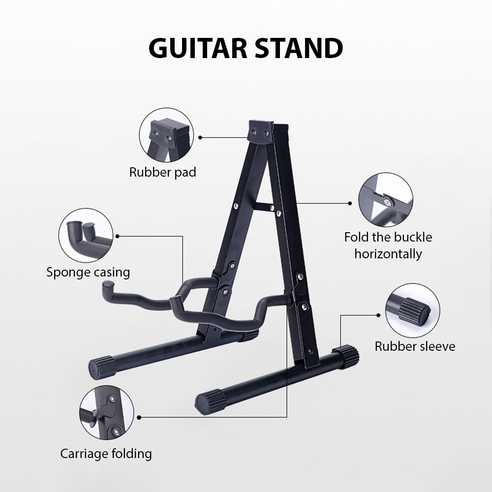 Bracket,Stand A-shaped Stand And Pipa Universal Portable Stands Floor Soft Portable Stands A-shaped Stand Rubber Stands Floor And Pipa Universal Metal Stand Rubber Pad Rubber Pad Soft Buzhi