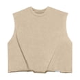 thumbnail image 6 of LIaqionyy Men's Sleeveless Shirts Crop Vest Top Crew Neck Comfortable Loose Running Pullover Tank Tops Clothes, 6 of 8