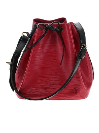 Authenticated Used Louis Vuitton Epi Petit Noe M44107 Women's Shoulder Bag  Castilian Red 