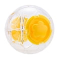thumbnail image 3 of Chmadoxn 5.12" Hamster Exercise Ball, Breathable Transparent Plastic Running Ball for Dwarf Hamsters and Gerbils, Small Pet Sport Workout Toy for Daily Activity, Pink Blue Yellow, 3 of 7