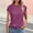 *Purple, variant on ClodeEU Women's Loose Fit Short Sleeve Crewneck T-Shirt ,Solid Color Casual Tee Sky Blue,Womens Plus S