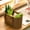Brown, variant on YIMWNYI Imitation Vines Weaving Storage Basket, Durable Plastic, Handheld Weaving Basket, Perfect for Home Storage, Outdoor Camping, Vegetable Shopping, Multifunctional Organizer