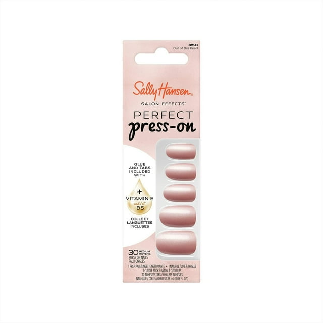 Salon Effects Perfect Press-On Nails, Non-Damaging Manicure, Easy to Apply