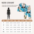 thumbnail image 4 of Yiaed Vintage Map Travel Essentials Print Pajamas Women's Long Sleeve Sleepwear Soft Button Down Loungewear Pjs Lounge Set Nightwear Womens Pajama Pants-Small, 4 of 7