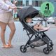 thumbnail image 5 of Summer Infant Ingenuity 3Dquickclose CS+ carriola plegable compacto – carriola ligero con dosel de gran tamaño, almacenamiento extragrande y plegado compacto, negro, 5 of 8