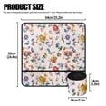 thumbnail image 5 of HELLHERO Floral Pattern Sewing Machine Pad Organizer with 4 Pockets Practical Washable for Woman Gifts, 5 of 5