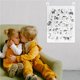 thumbnail image 3 of sweethay Mapa del mundo Tapiz de pared Póster colgante Fondo de tela Decoración para el hogar Habitación de los niños Decoración de la pared Niños Decoración del hogar  No.1 sweethay HA026961-01, 3 of 8