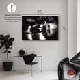 thumbnail image 5 of Night Run Racing Car Print Man Cave Canvas Wall Art by Notoriart, Gallery Wrapped, 54"x36", 5 of 7