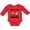 Red, variant on Inktastic Daddys Little Firefighter Boys or Girls Long Sleeve Baby Bodysuit
