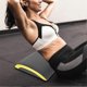 thumbnail image 4 of Portable Abdominal Fitness Mat Waist Trainer Equipment Black and Yellow, 4 of 4