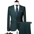 thumbnail image 1 of Blazers-Conjunto de 2 piezas para hombre, traje informal de negocios, chaqueta, abrigo, pantalones, M-6XL, novedad de 2023, 1 of 5
