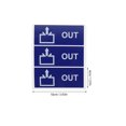 thumbnail image 2 of unbranded 12Ud De Advertencia Azul Para Equipos Con Etiqueta Resistente Para Uso Industrial, 2 of 8