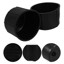 SHOWERORO 1 Pair Black Rubber Car Cup Holder Replacement for Center Console