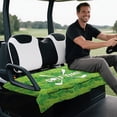 thumbnail image 5 of XYZCANDO Golf Time Golf Cart Seat Cover with 4 Pockets - Universal Non Slip Terry Cloth Protector for 2-Seat Golf Carts, 5 of 9