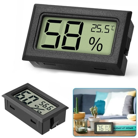 TSV Digital LCD Indoor Temperature Humidity Meter Gauge Thermometer Hygrometer