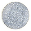 Thyme & Table Blue Dot Stoneware Round Dinner Plate