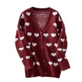thumbnail image 4 of Cardigan Tricoté Boutonné Mi-Long Automne et Hiver pour Femmes, Doux et à la Mode, 4 of 9