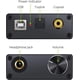 thumbnail image 4 of Convertidor de Audio USB DAC con Amplificador para Auriculares, Salida Coaxial/óptica/6.35mm para Auriculares, Convertidor USB a Coaxial S/PDIF Digital a Analógico Compatible con Windows XP 7 10 y Ma, 4 of 9