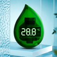 thumbnail image 6 of Thermometer Water Drop Shape Wide Temperature Range Digital Freshwater Thermometer, 6 of 7