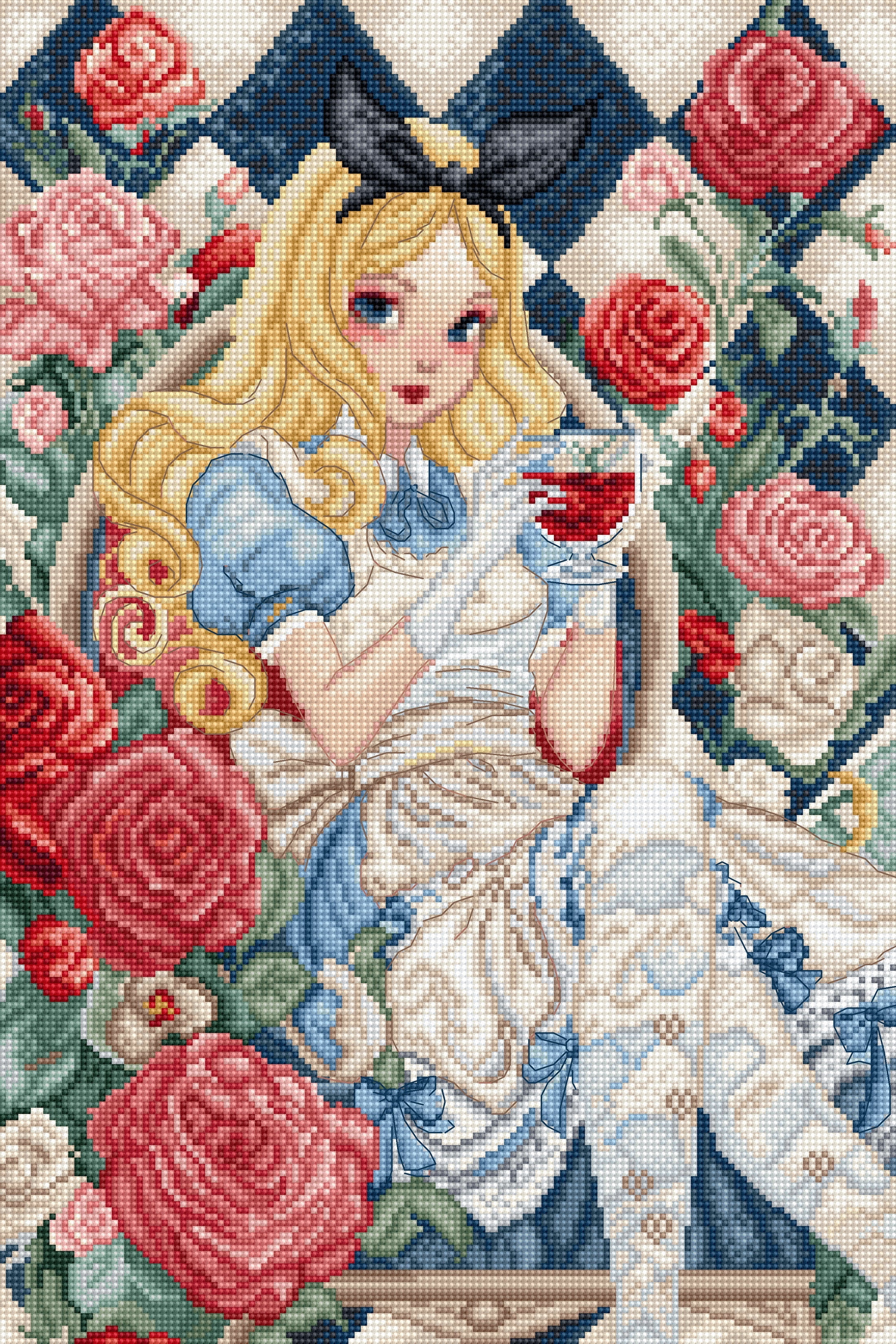 A Glimpse of Wonderland L9960 Counted Cross Stitch Kit