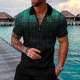 thumbnail image 4 of Gibobby Playera Polo Hombre Playeras Tipo Polo para Hombre Casuales Moda Camiseta Manga Corta(Verde,G), 4 of 5