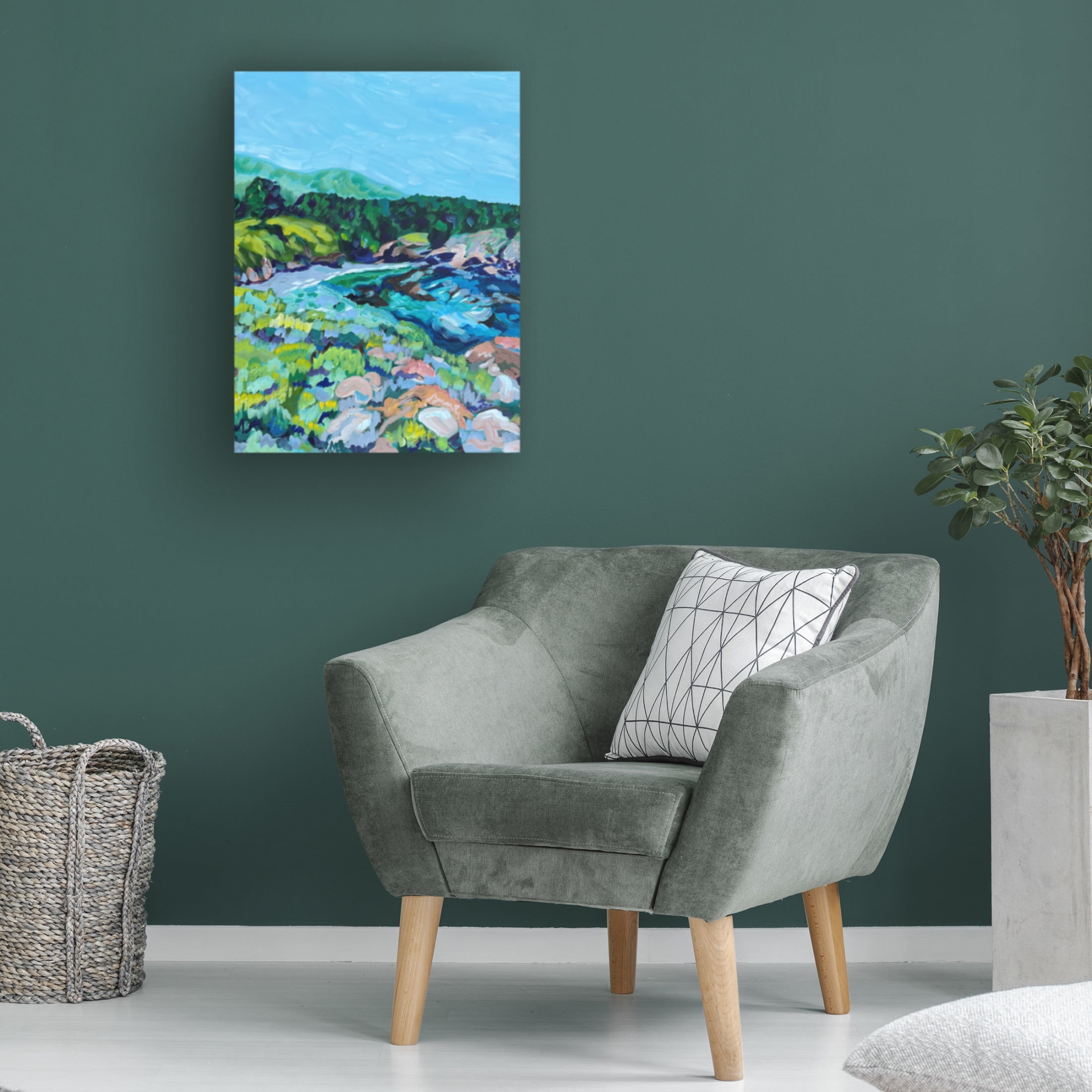 Trademark Fine Art Key and Sea Point Lobos Canvas Wall Art