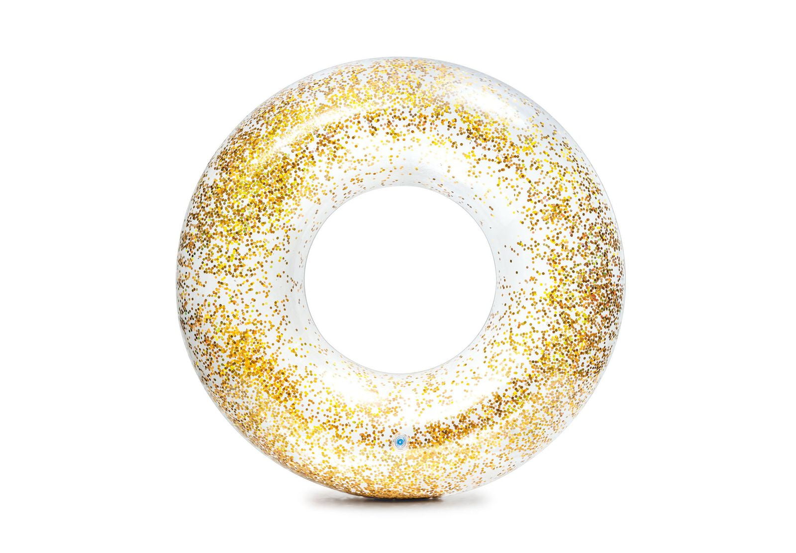 (2 pack) Intex 47" Transparent Sparkling Glitter Tube Pool Float Ages 9+