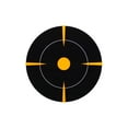 thumbnail image 5 of Ez Aim Adhesive Splash Reactive Paper Shooting Targets, Bullseye, 6 In Square, 12-Pack, Black & Orange, 5 of 7