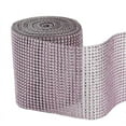 thumbnail image 4 of BalsaCircle 4.5" x 30 feet Pink Diamond Roll Wedding Party Favors Decorations DIY Craft, 4 of 6