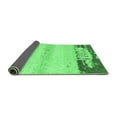 thumbnail image 2 of Ahgly Company Indoor Rectangle Abstract Emerald Green Modern Area Rugs, 4' x 6', 2 of 4