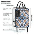 thumbnail image 3 of Iauyy 2-in-1 Car Kick Mats Back Seat Protector, 6 Large Storage Pockets , Universal Car Seat Back Protectors Kick for SUV & Sedan 25x18in,Hyper-realistic Effect, 3 of 6