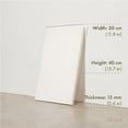 thumbnail image 2 of Elan Stretched Canvases 12x16, 6-Pack Canvases for Painting Painting Canvas Bulk, Stretched Canvas for Adults Blank Canvas for Painting, Painting Canvases, Paint Canvases for Painting, Art Canvas, 2 of 3
