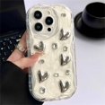 thumbnail image 2 of Ins Sliver Love Glitter Diamond Soft Silicone Phone Case For iPhone 15 11 13 12 14 Pro Max X XR XS Camera Protective Back Cover, 2 of 4