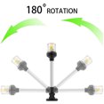 thumbnail image 2 of Dalazy Feu de Navigation 180 ° Rabattable Feux pour Yacht Lanterne de Signalisation Marine Fournit Partie Pliage Raccord, 2 of 6
