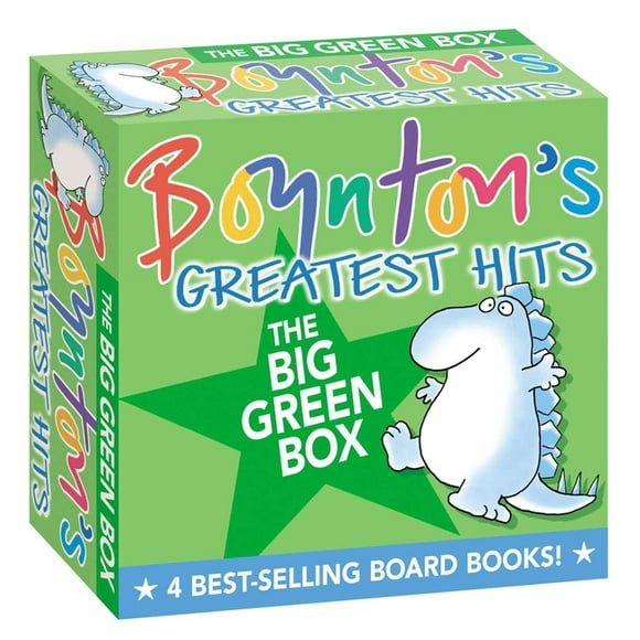 Boynton's Greatest Hits the Big Green Box (Boxed Set): Happy Hippo, Angry Duck; But Not the Armadillo; Dinosaur Dance!; Are You a Cow? (Boxed Set ed.)(Board Book)