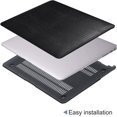 thumbnail image 5 of MonsDirect Compatible avec MacBook Pro 2021 2022 14 Pouces Cas A2442 avec M1 Pro / M1 Max, Coque Rigide en Cuir Cas &, 5 of 5